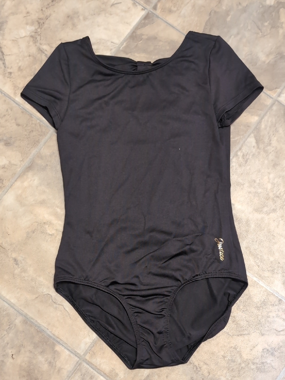 Justice Short-Sleeve Leotard